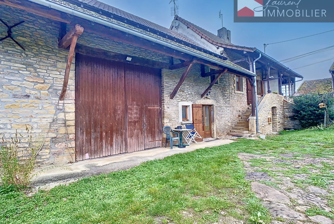 Maison en pierre à Nanton, viager occupé à vendre 