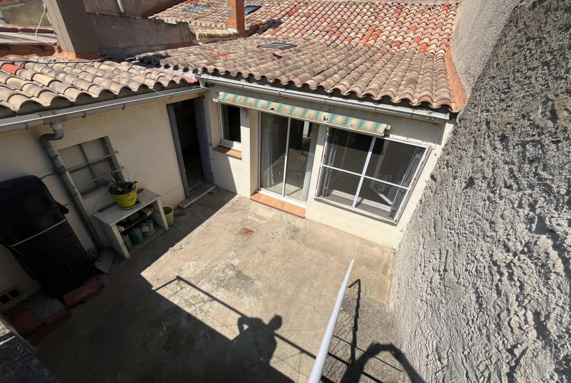 Maison de plain-pied avec jardin et garage à Lezignan-Corbieres 