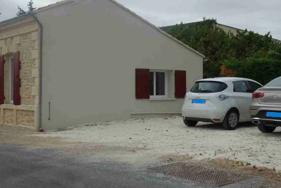 Maison en pierre rénovée avec jardin à Saint-Ciers-sur-Gironde 