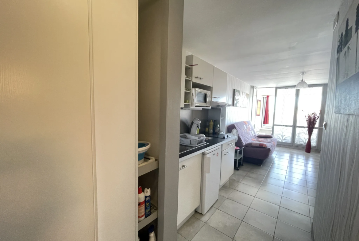 Studio Vue Mer de 20.5 m² avec Parking Privatif à Le Cap d'Agde 