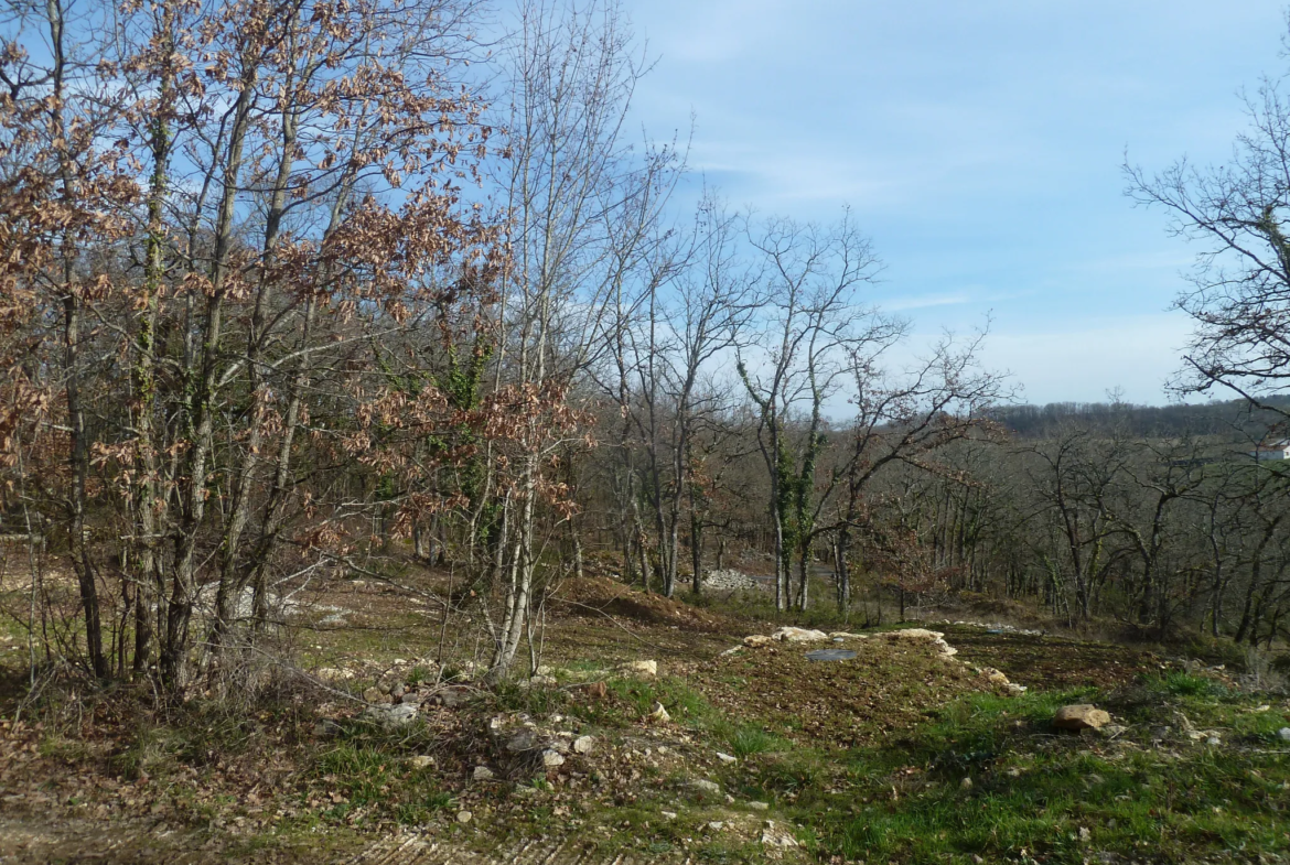 Maison ossature bois à terminer dans les bois à Masquieres 