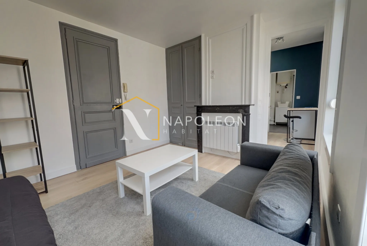 Appartement rénové à Lille, divisé en 2 studios proches de Sébastopol 