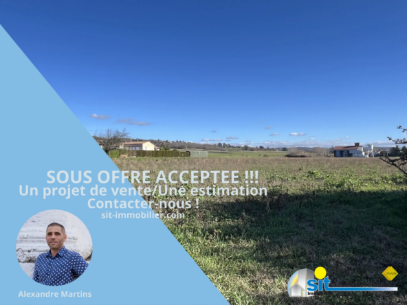 Terrain à bâtir de 750m² à Reventin-Vaugris (38121)