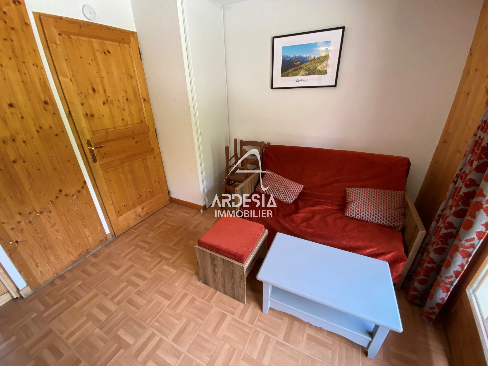 Appartement traversant 2 pièces à vendre à Saint-Sorlin d'Arves 