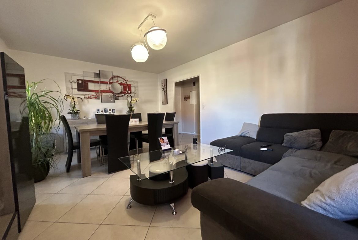 À vendre : Appartement F4 avec balcon et cave à Merlebach 