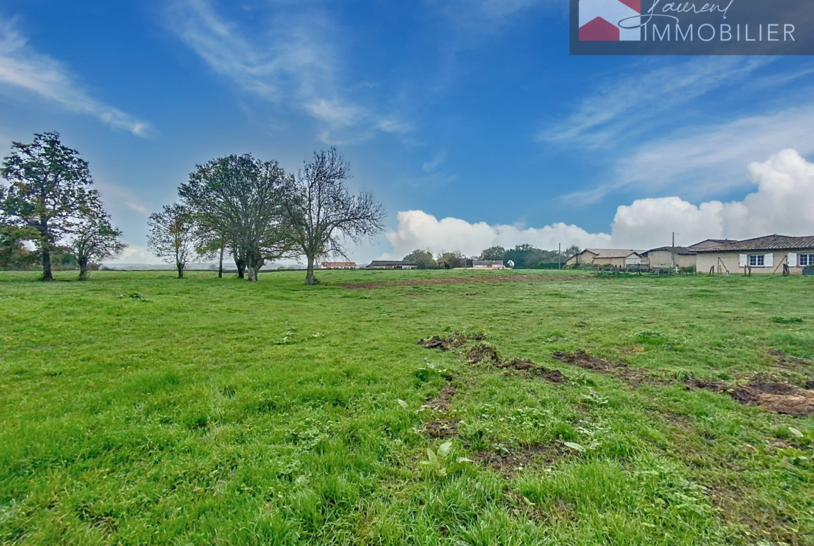 Terrain à bâtir de 2 000 m² à Chevroux, proche de Pont de Vaux 