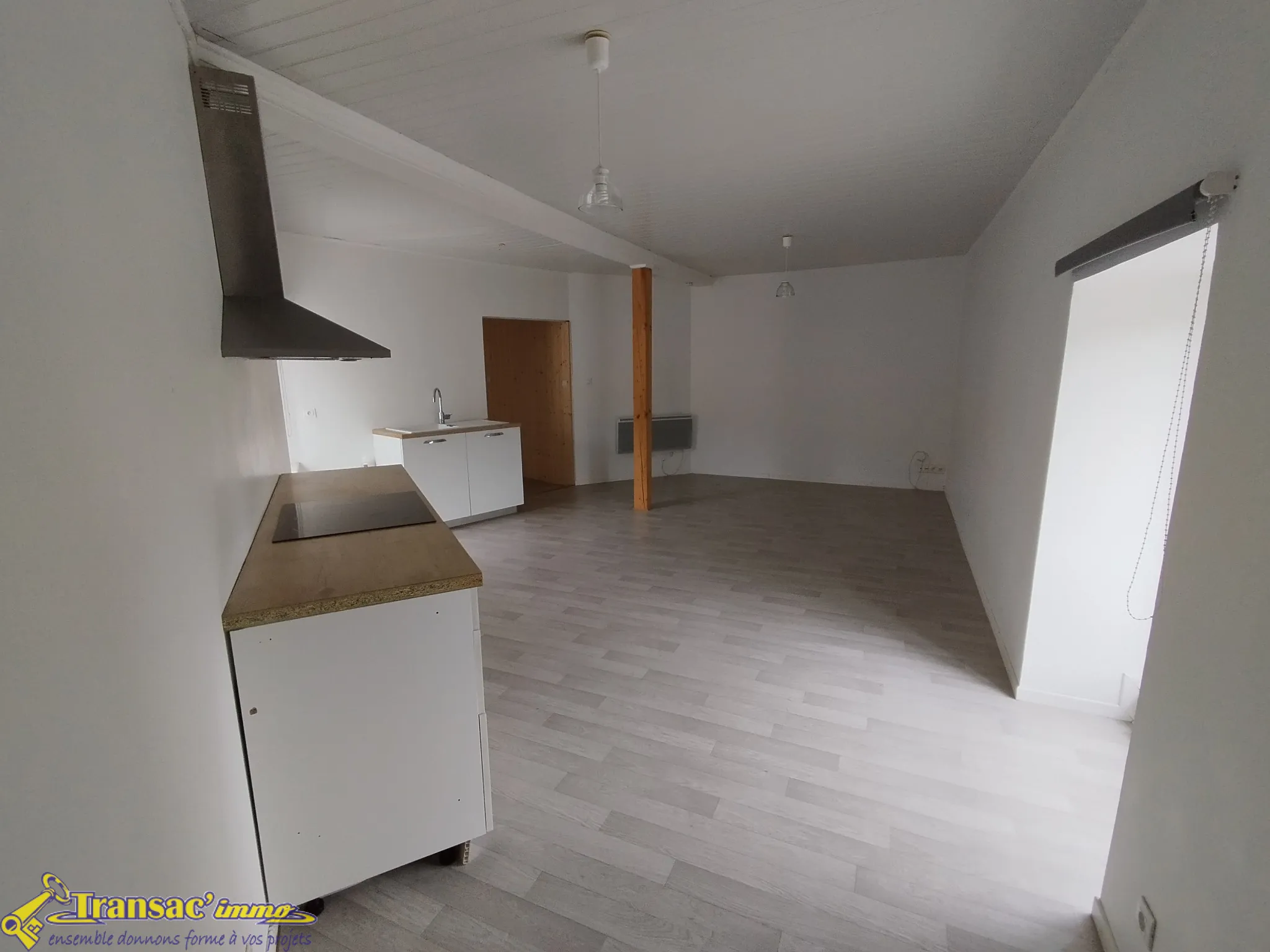 Immeuble à bas de Thiers avec local commercial et appartement Duplex F6 à vendre 