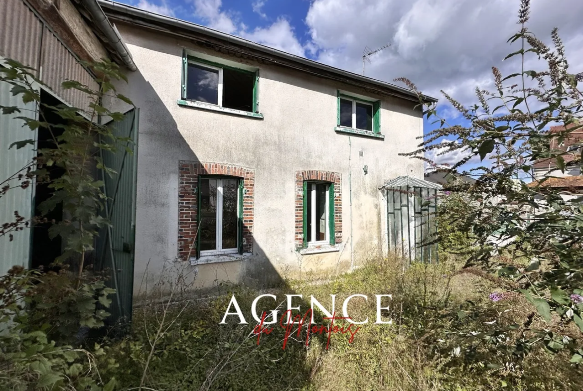 Maison villageoise à rénover à Bray sur Seine avec jardin 