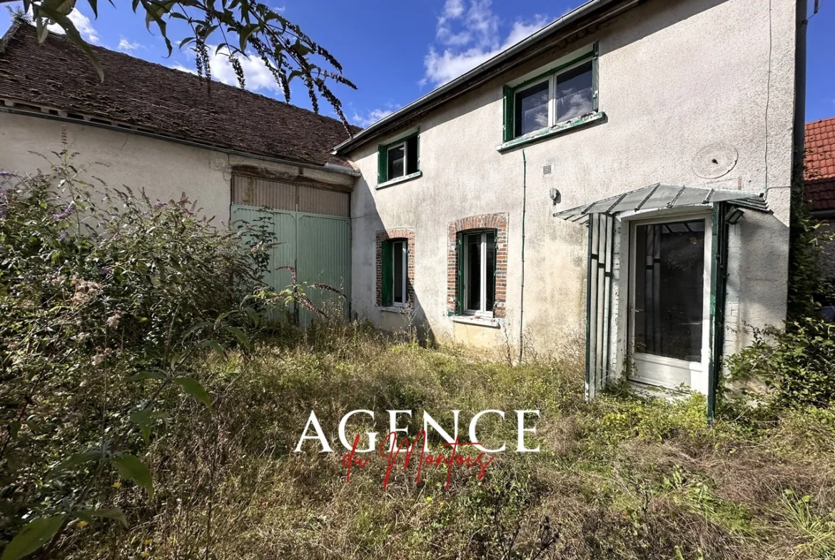 Maison villageoise à rénover à Bray sur Seine avec jardin 