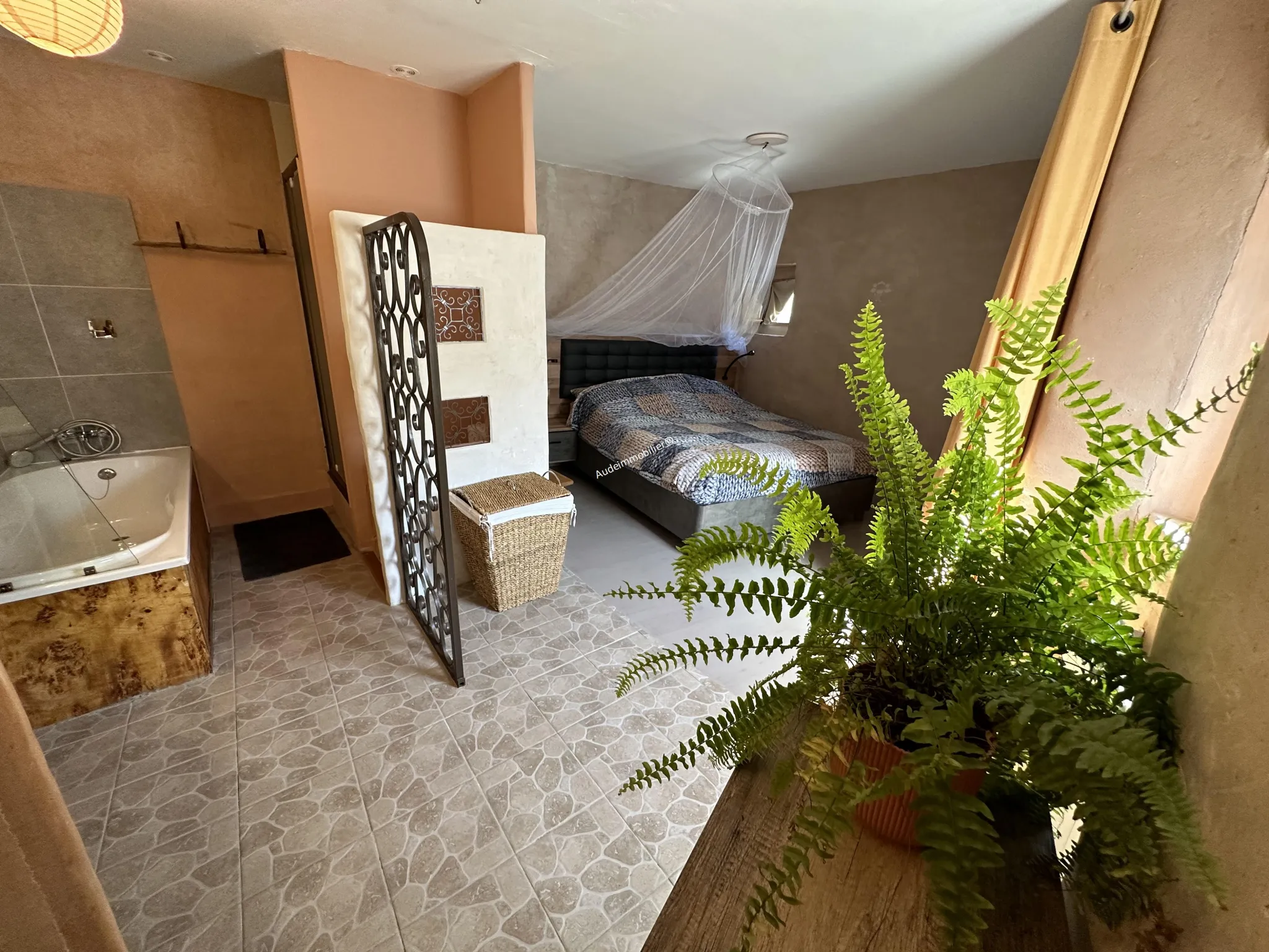 Maison de village en pierres à vendre à Limoux, 4 chambres 