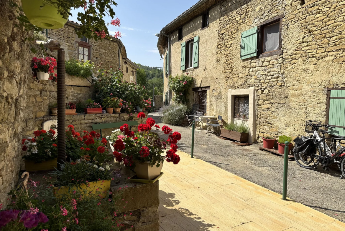 Maison de village en pierres à vendre à Limoux, 4 chambres 