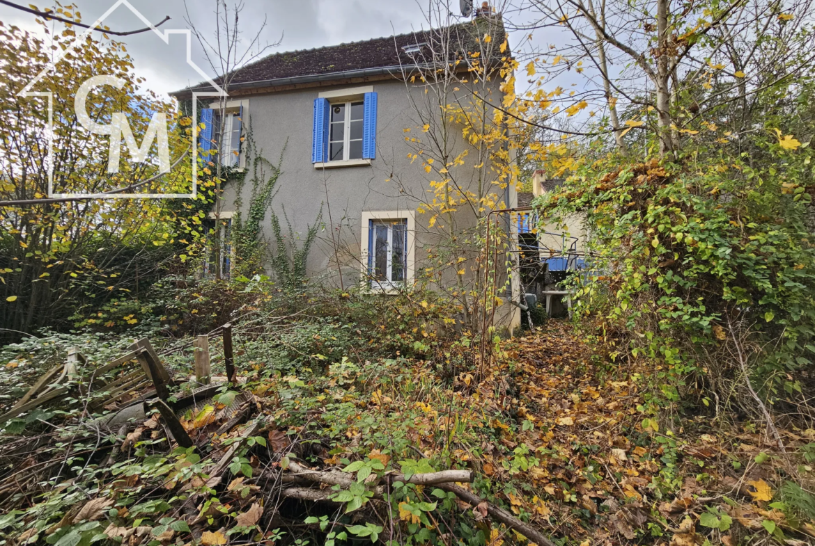 Maison centre bourg à La Chatre avec garage et jardin 