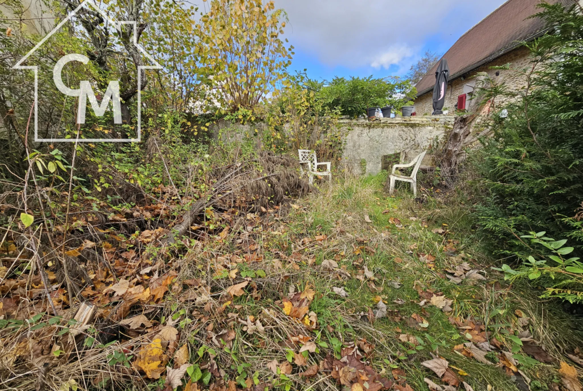 Maison centre bourg à La Chatre avec garage et jardin 