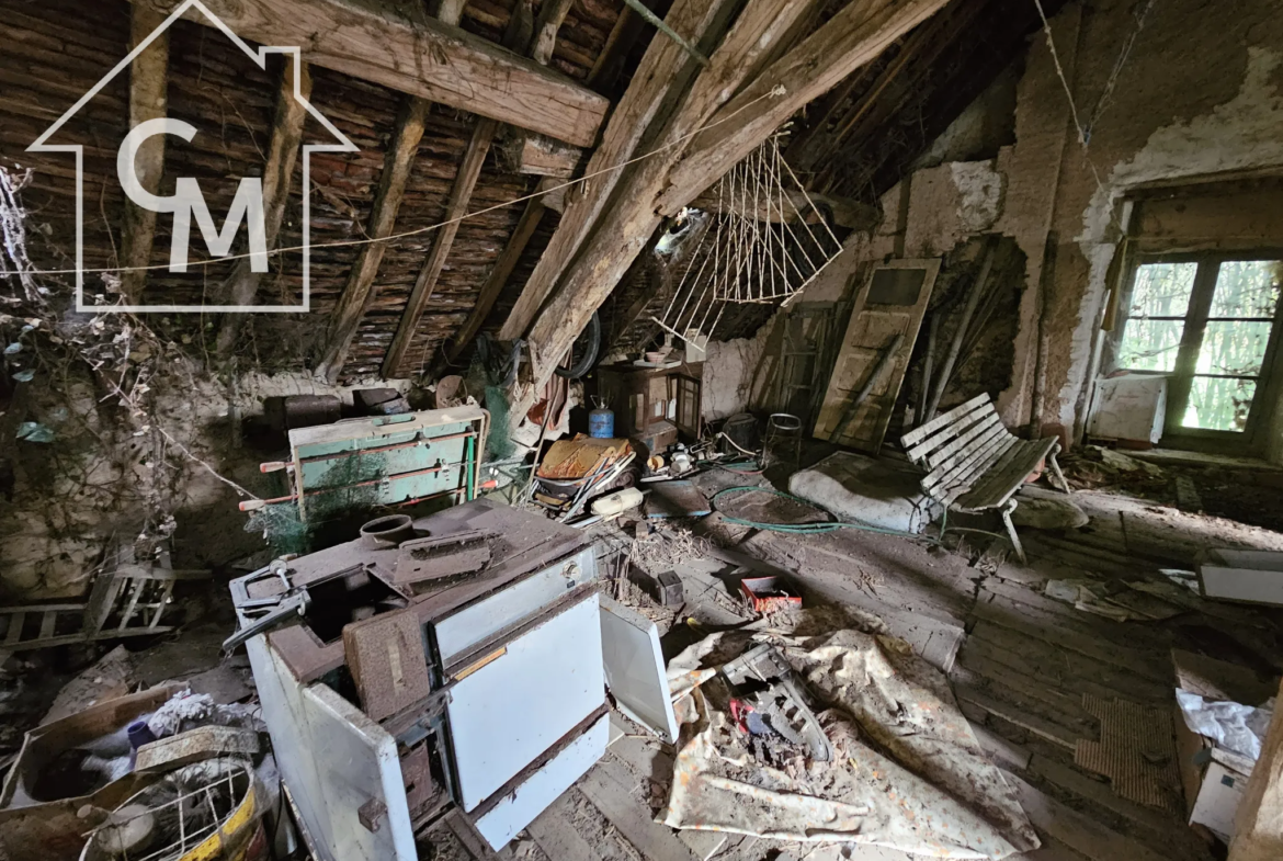 Maison centre bourg à La Chatre avec garage et jardin 