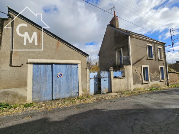 Maison centre bourg à La Chatre avec garage et jardin