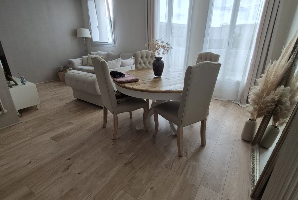 À vendre : Appartement T3 rénové près du Jardin des Explorateurs 