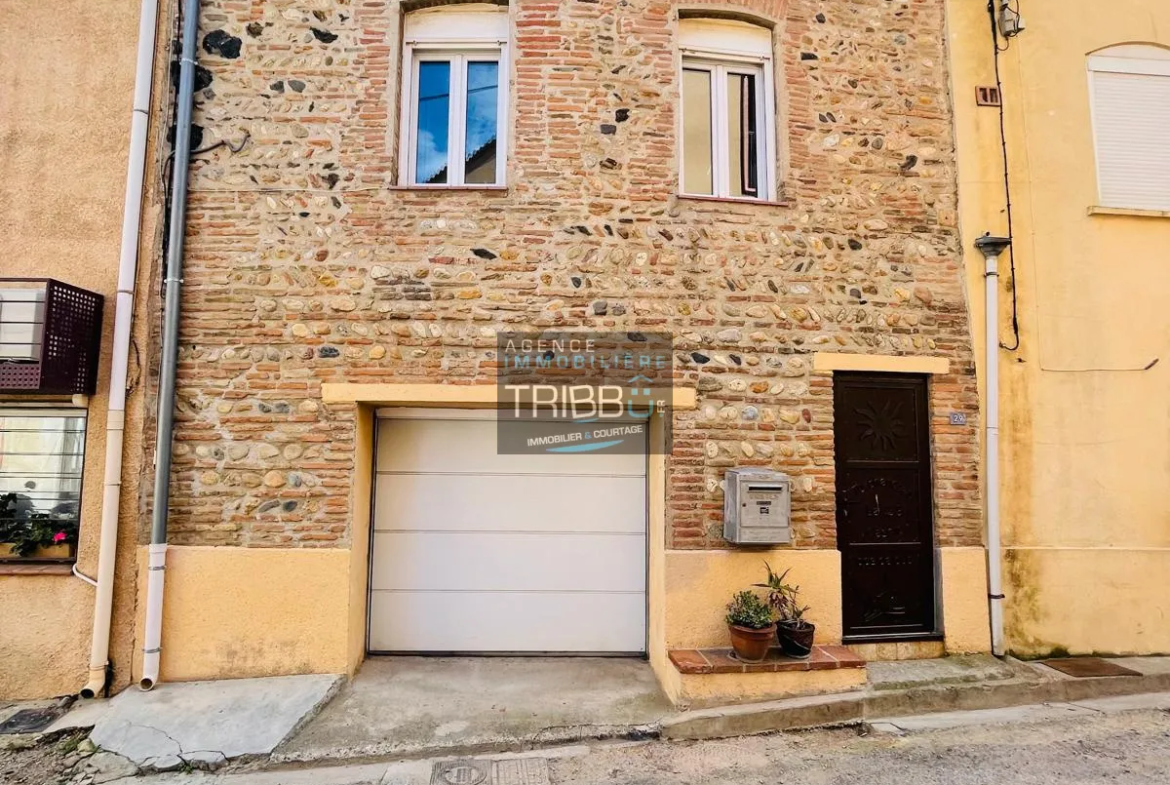 Superbe maison de village avec extérieur à Torreilles 