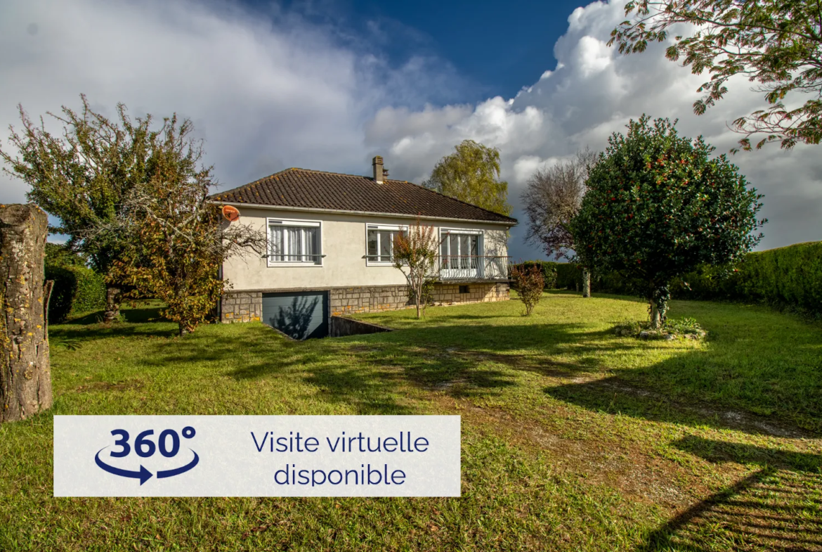 Maison avec 3 chambres, grand sous-sol et jardin à Saint-Savinien 