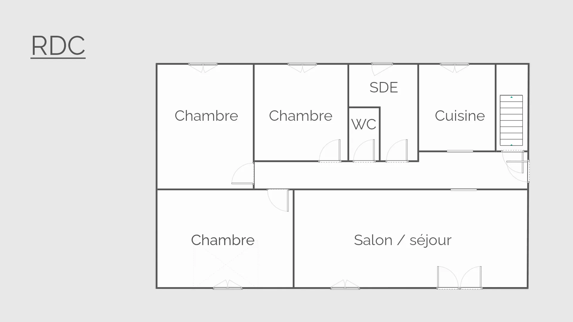 Maison avec 3 chambres, grand sous-sol et jardin à Saint-Savinien 