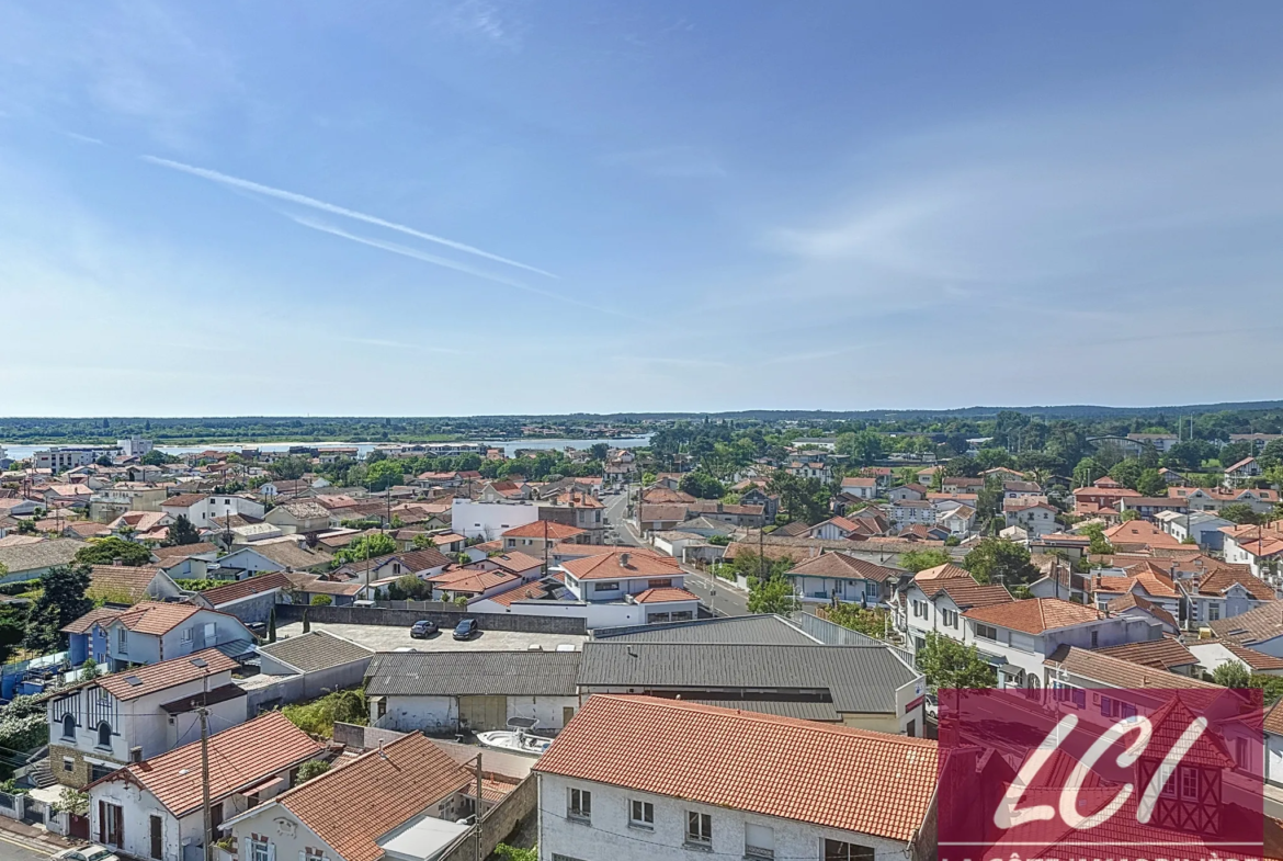 Studio lumineux à vendre à Arcachon avec vue dégagée sur le Bassin 