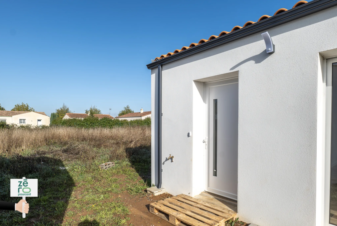 Maison neuve de 3 chambres à Luçon à vendre 