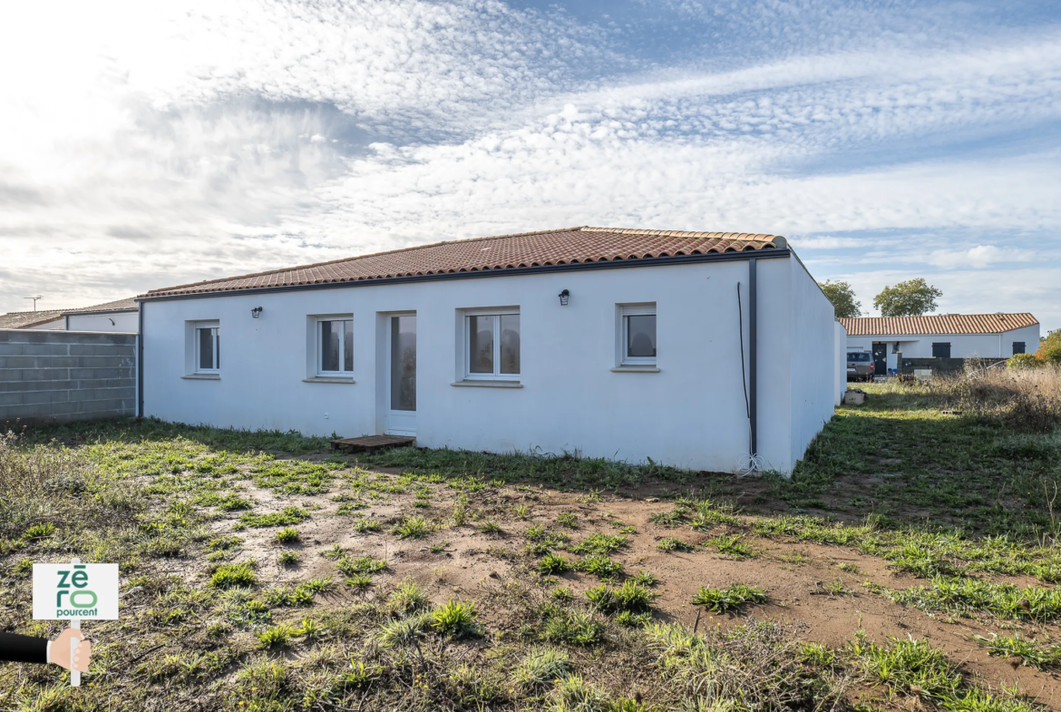 Maison neuve de 3 chambres à Luçon à vendre 