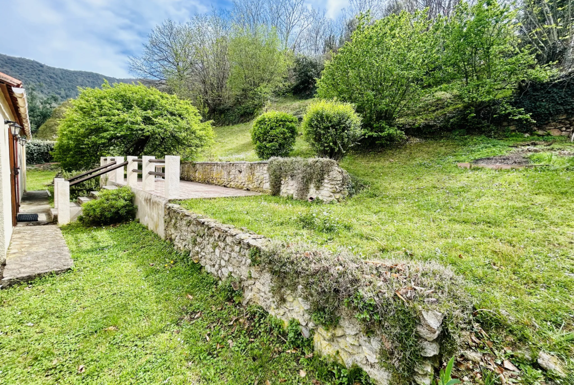 À vendre : Maison F4 avec garage et jardin à Arles sur Tech 