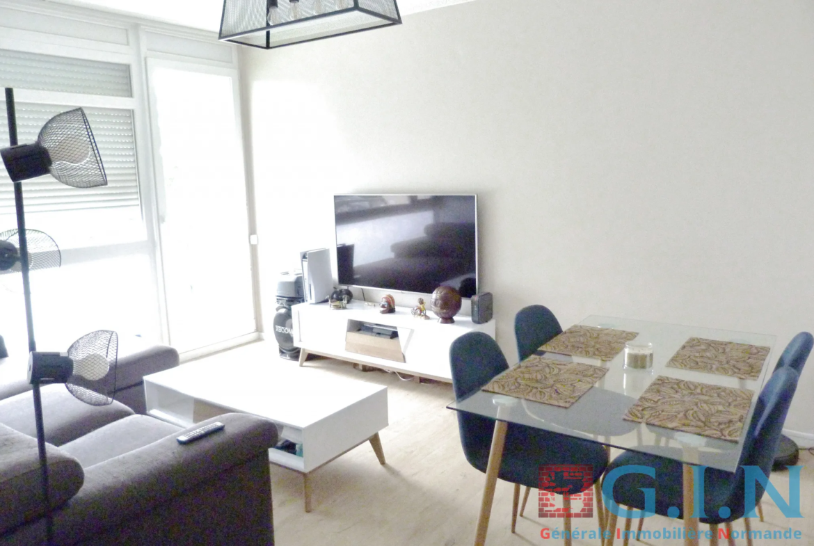 À vendre : Appartement T2 lumineux à Mont-Saint-Aignan, quartier Colbert/Les Coquets 