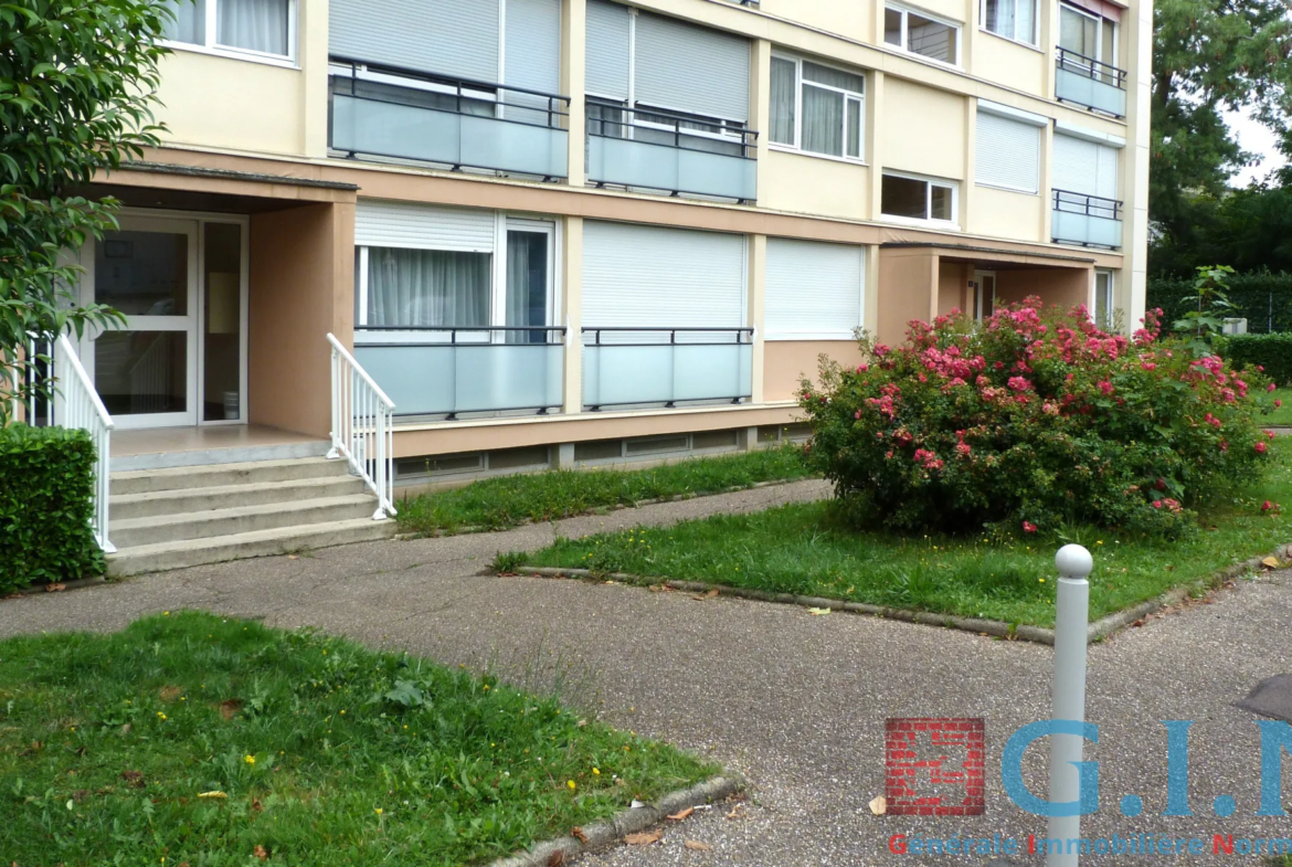 À vendre : Appartement T2 lumineux à Mont-Saint-Aignan, quartier Colbert/Les Coquets 