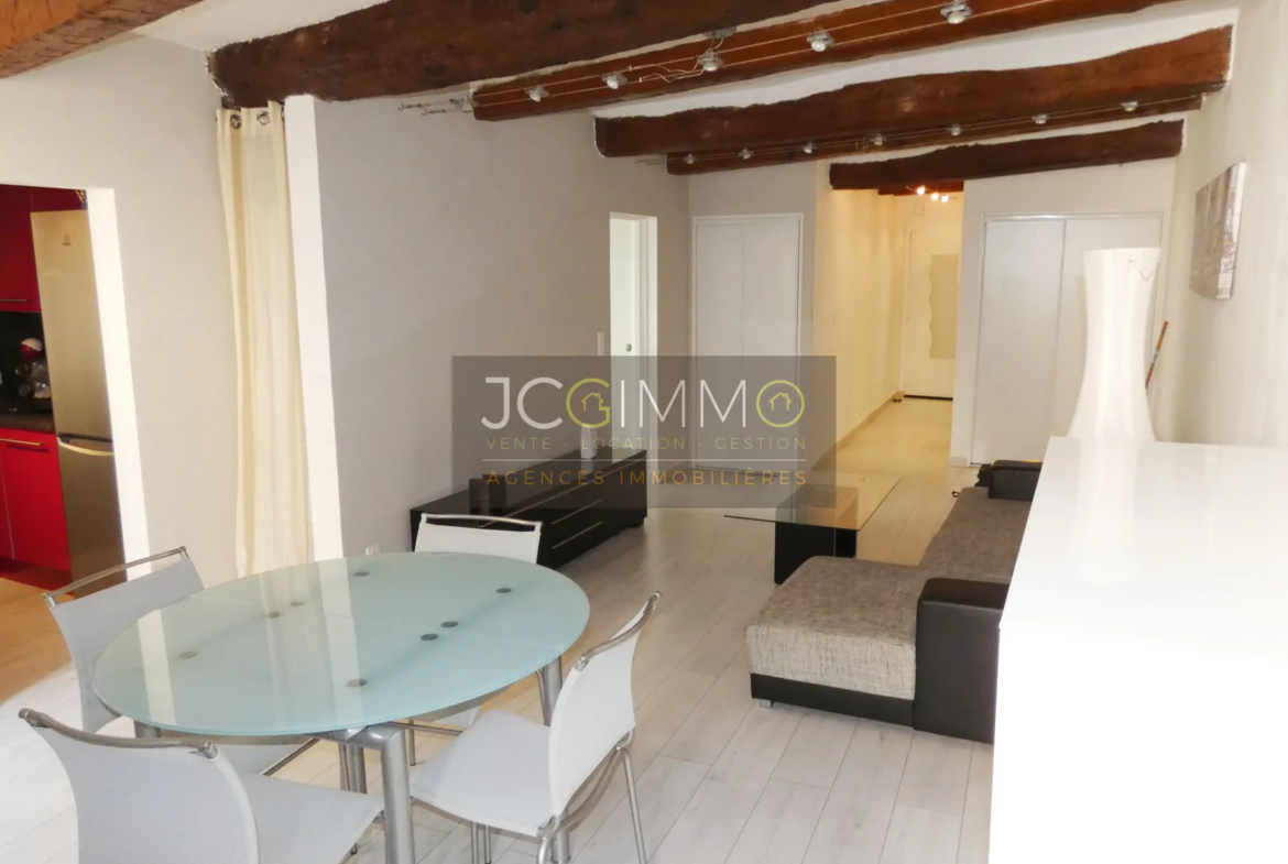 Appartement T2 46 m² au centre historique de Solliès-Toucas 