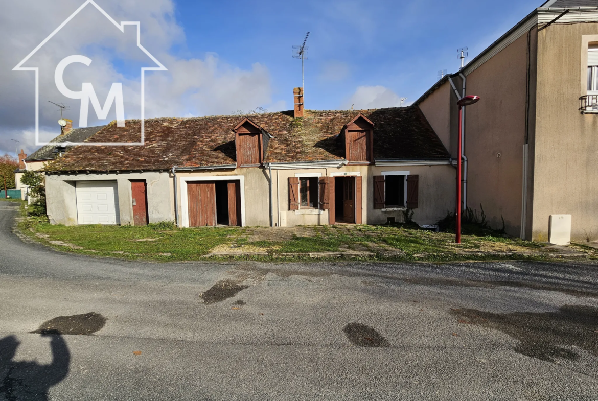 Maison de village mitoyenne à vendre à Brion - 22,900€ 