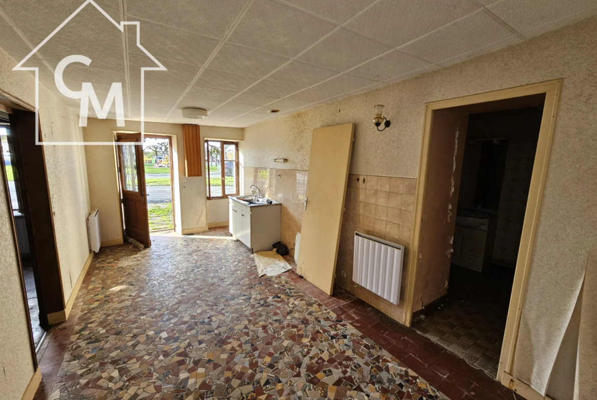 Maison de village mitoyenne à vendre à Brion - 22,900€ 