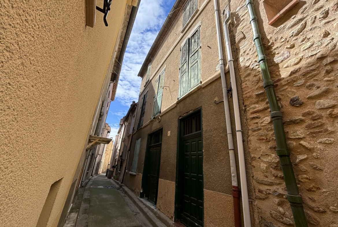 Maison de village à rénover à Banyuls-dels-Aspres 