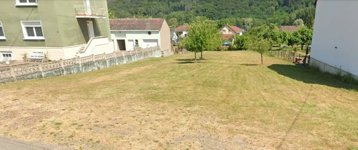 Terrain constructible de 1067 m² à Hargarten aux Mines - 48 000 € 