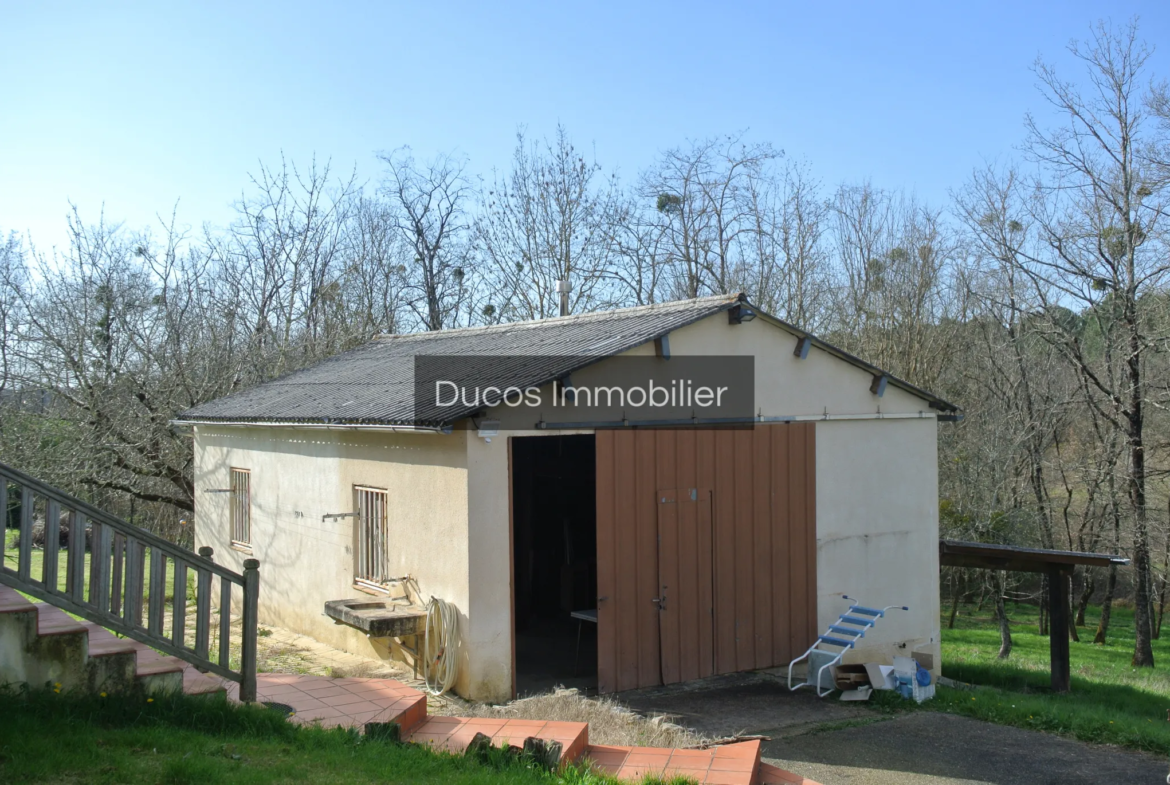 Maison à vendre près de Marmande avec grand terrain 