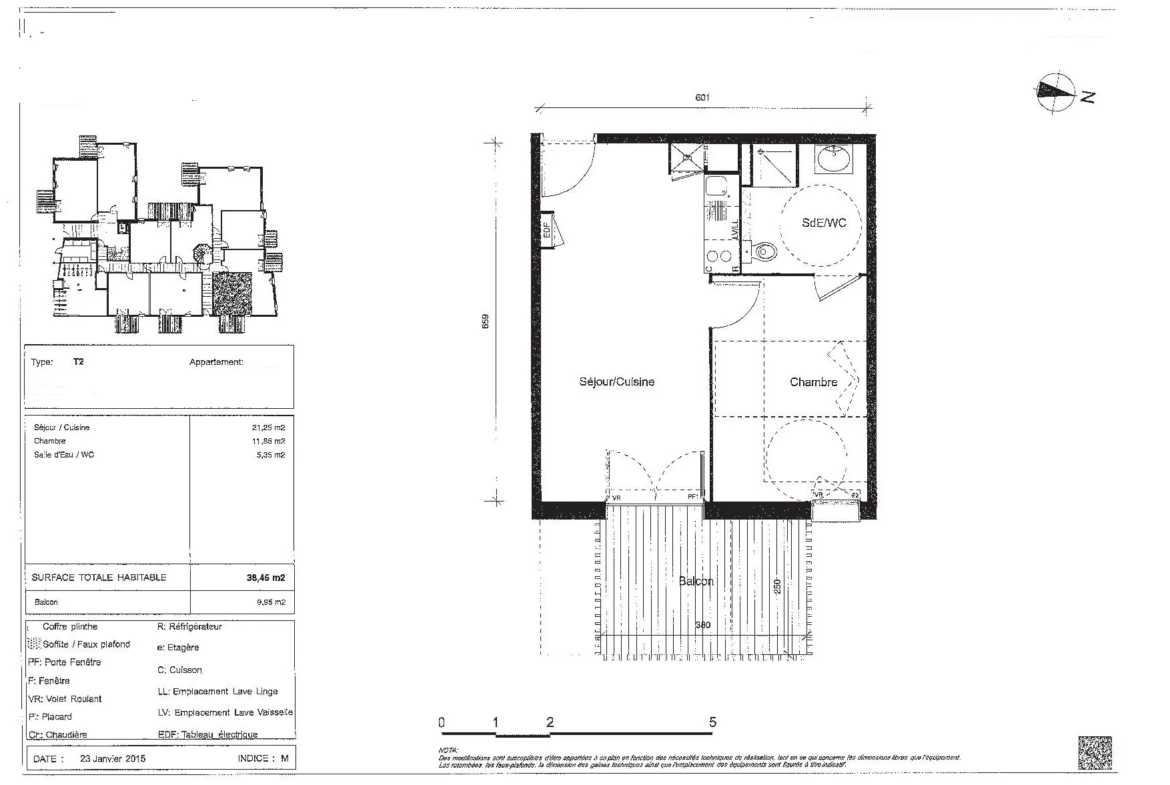 À vendre : Appartement T2 de 38,37 m² à Toulouse, idéal investisseur 