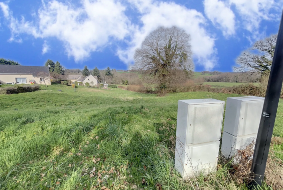 Terrain à vendre à Saint Jal en Corrèze - 1001 m² 