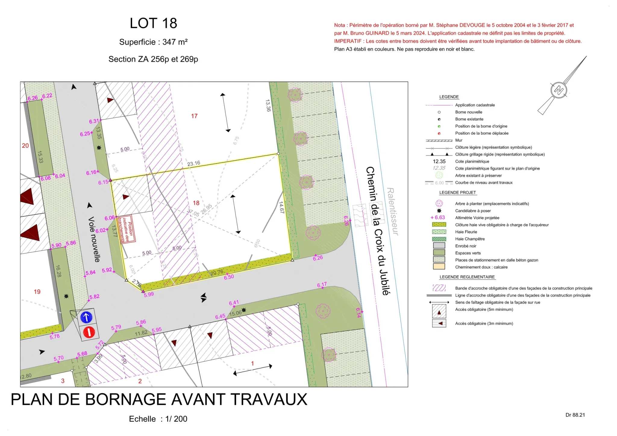 Terrain viabilisé 347 m² à Mornac-sur-Seudre 