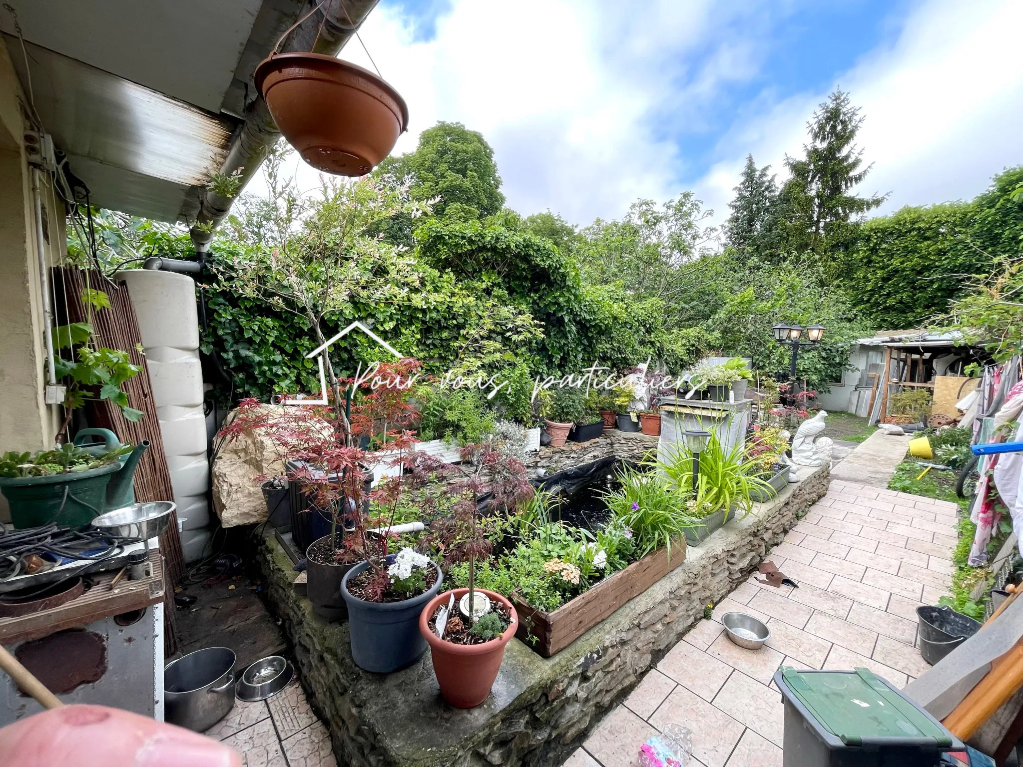 Maison mitoyenne avec 4 chambres et jardin à Anzin 