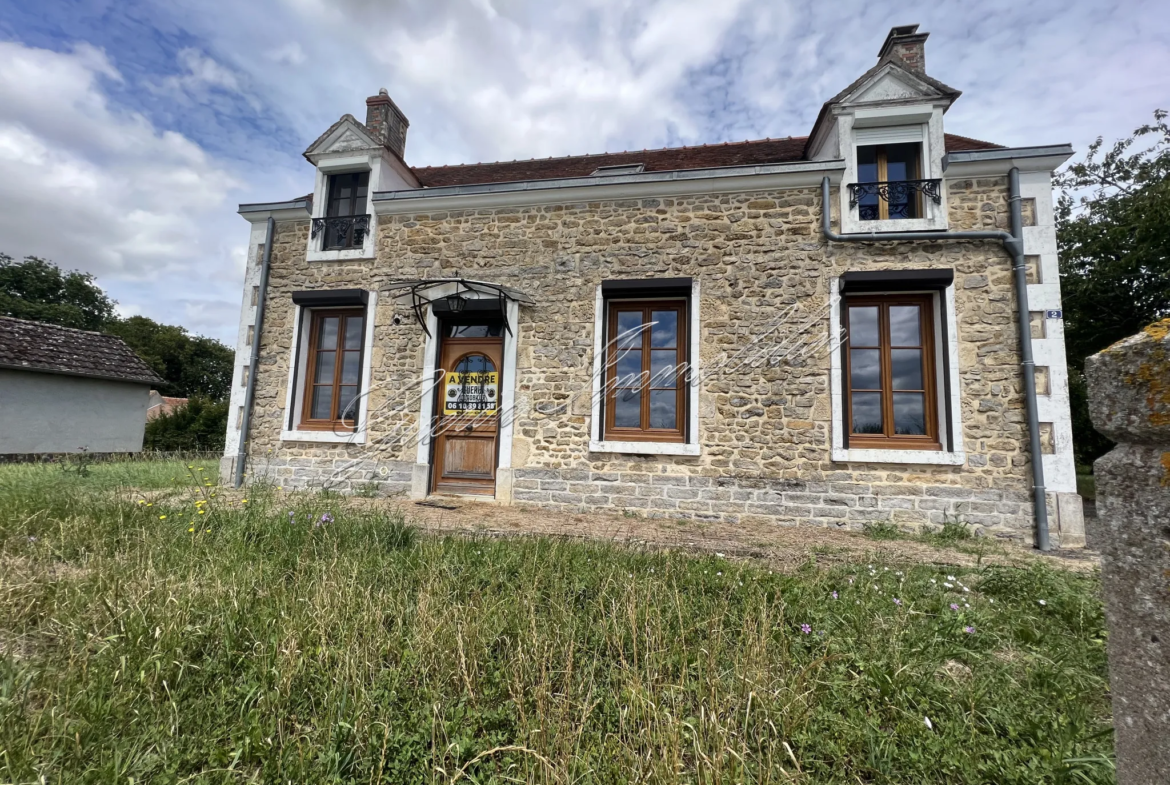 Charmante maison ancienne à rénover à Germigny l'Exempt 