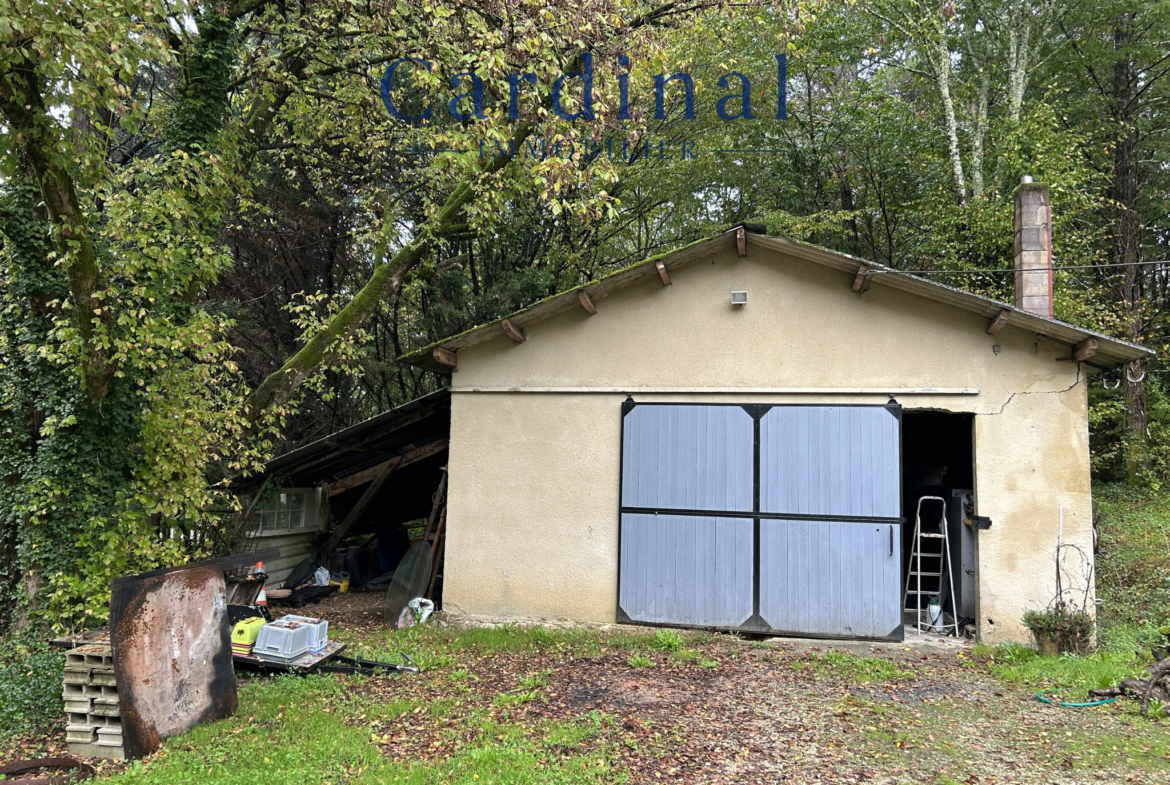 Charmante maison 160 m² avec parc arboré à Saint-Léon-Sur-L'Isle 