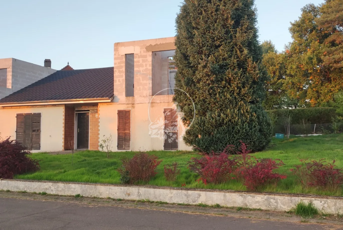 Maison de 160 m² à Creutzwald avec un terrain de 944 m² à personnaliser 