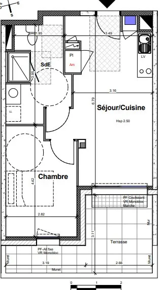 Appartement neuf de 42 m² à Carquefou - Livraison juin 2026 