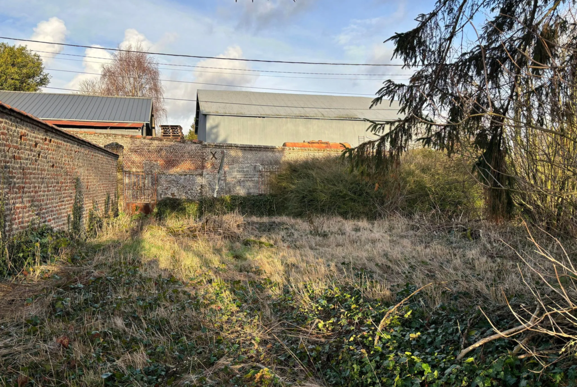 Maison à rénover sur l'axe Abbeville - Saint Valery sur Somme à Nouvion 