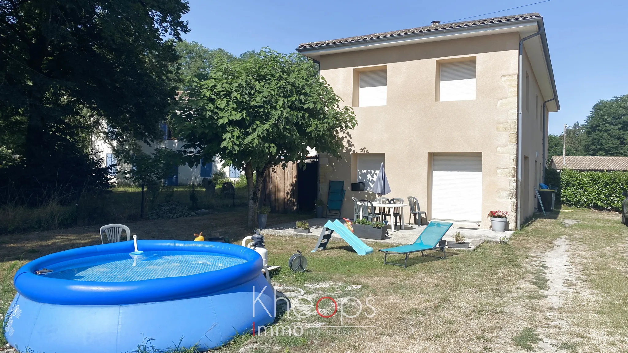 Maison rénovée à Balizac avec 3 chambres et 860 m2 de jardin 