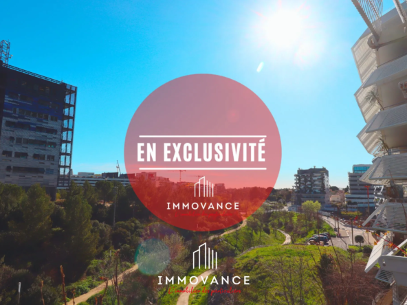 T2 lumineux 51m² à Montpellier - Nouvelle Mairie avec terrasse