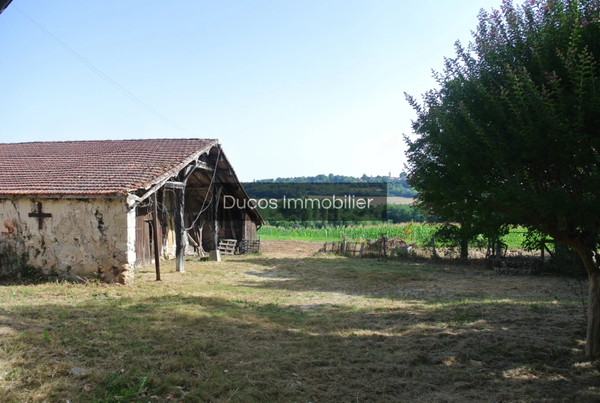 Maison en pierre à potentiel entre Marmande et Casteljaloux 