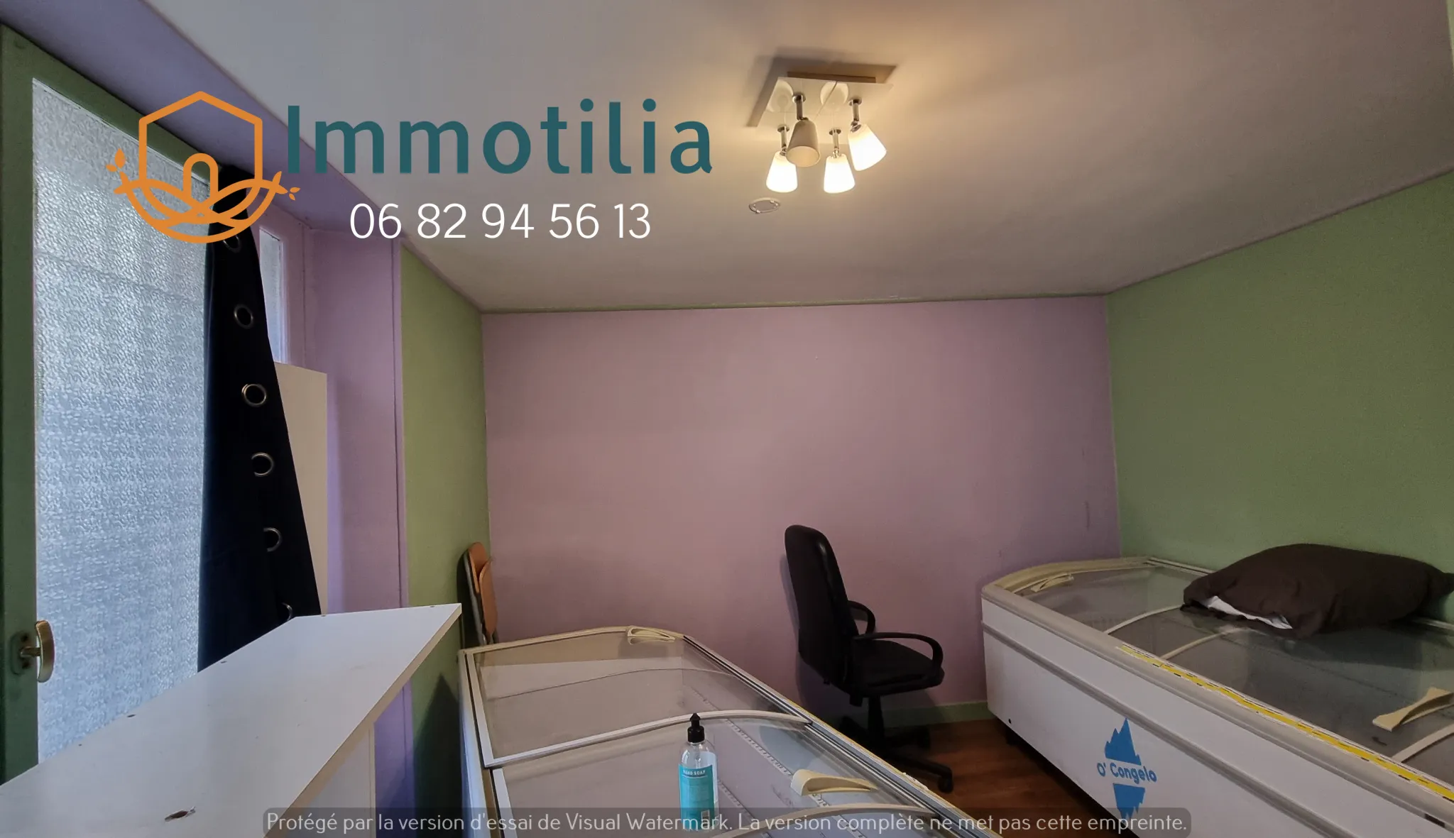 Immeuble à vendre à Nangis - Appartement F5 et local commercial 