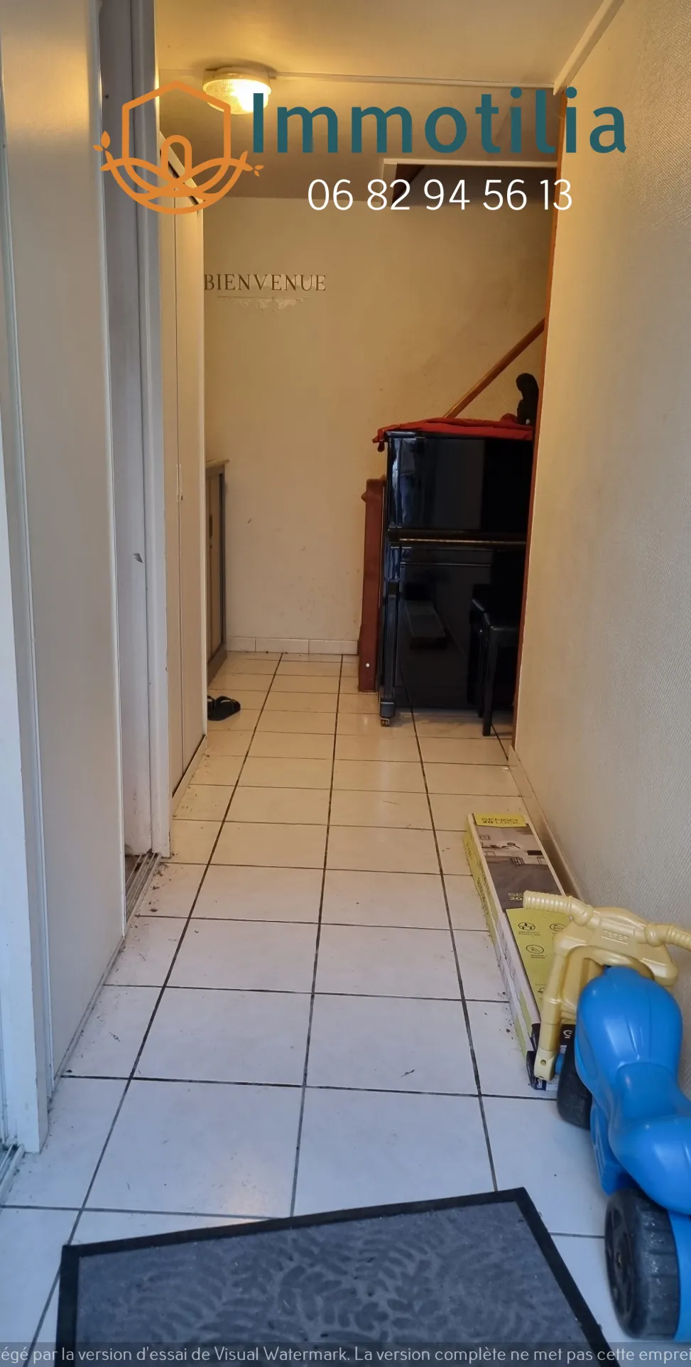 Immeuble à vendre à Nangis - Appartement F5 et local commercial 