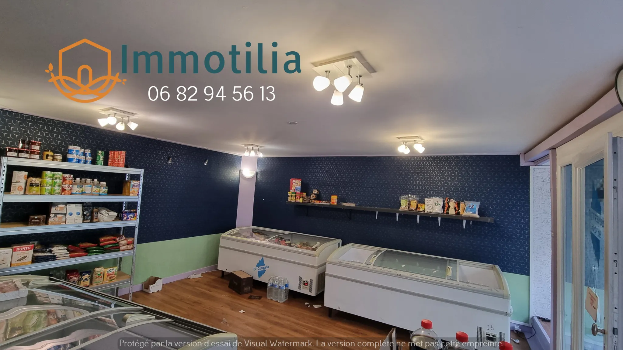 Immeuble à vendre à Nangis - Appartement F5 et local commercial 